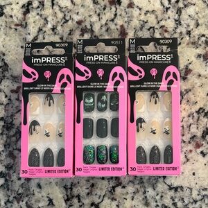 imPRESS Limited Edition Glow Press-On Nails - Halloween